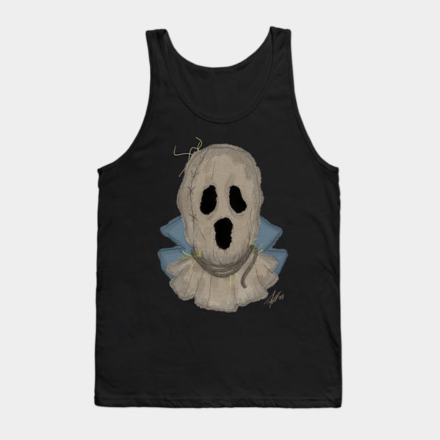 Scarecrow (Back) Tank Top by Tuckerjoneson13